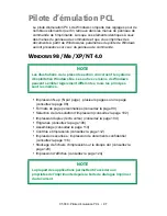 Предварительный просмотр 97 страницы Oki C5300n (French) Manual De L'Utilisateur