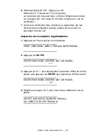 Предварительный просмотр 113 страницы Oki C5300n (French) Manual De L'Utilisateur