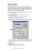 Предварительный просмотр 124 страницы Oki C5300n (French) Manual De L'Utilisateur