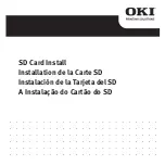 Oki C530dn Installation Manual предпросмотр