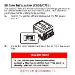 Предварительный просмотр 3 страницы Oki C530dn Installation Manual