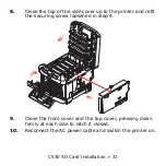 Предварительный просмотр 31 страницы Oki C530dn Installation Manual