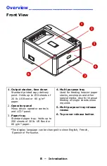 Предварительный просмотр 8 страницы Oki C530dn User Manual