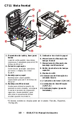 Preview for 10 page of Oki C610dn Manual Do Usuário