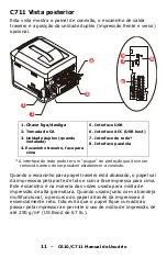 Preview for 11 page of Oki C610dn Manual Do Usuário