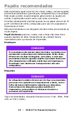 Preview for 14 page of Oki C610dn Manual Do Usuário