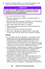 Preview for 20 page of Oki C610dn Manual Do Usuário