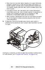 Preview for 23 page of Oki C610dn Manual Do Usuário