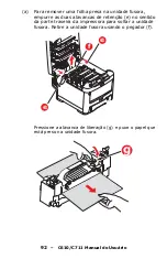 Preview for 92 page of Oki C610dn Manual Do Usuário