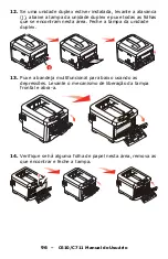 Preview for 96 page of Oki C610dn Manual Do Usuário