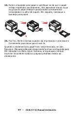 Preview for 97 page of Oki C610dn Manual Do Usuário