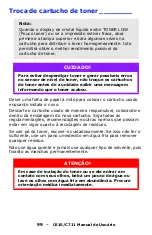 Preview for 99 page of Oki C610dn Manual Do Usuário