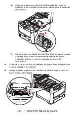 Preview for 101 page of Oki C610dn Manual Do Usuário