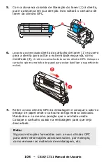 Preview for 108 page of Oki C610dn Manual Do Usuário