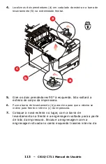 Preview for 113 page of Oki C610dn Manual Do Usuário