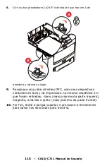 Preview for 115 page of Oki C610dn Manual Do Usuário