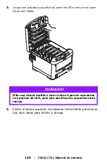 Preview for 120 page of Oki C610dn Manual Do Usuário