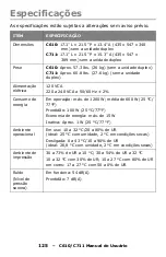 Preview for 125 page of Oki C610dn Manual Do Usuário