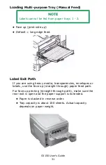 Предварительный просмотр 31 страницы Oki C6150 Series User Manual