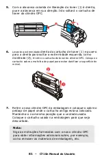 Предварительный просмотр 81 страницы Oki C710dn Manual Do Usuário