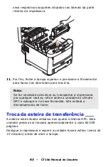 Предварительный просмотр 83 страницы Oki C710dn Manual Do Usuário