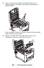 Предварительный просмотр 100 страницы Oki C710dn Manual Do Usuário