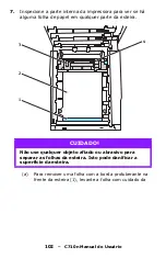 Предварительный просмотр 102 страницы Oki C710dn Manual Do Usuário