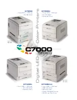 Предварительный просмотр 2 страницы Oki C7200 Brochure & Specs