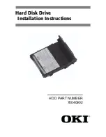 Oki C7300 Installation Instructions Manual preview