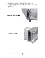 Preview for 3 page of Oki C7300 Installation Instructions Manual