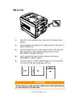 Предварительный просмотр 32 страницы Oki C7350n User Manual