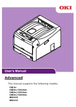 Oki C813n User Manual preview