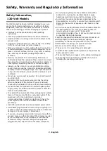 Preview for 2 page of Oki C831dn Safety And Warranty Manual