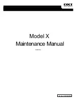 Preview for 1 page of Oki C910 Service Manual