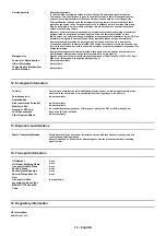 Предварительный просмотр 11 страницы Oki C941dn Material Safety Data Sheet