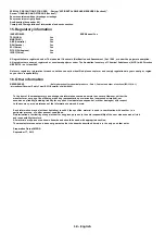 Предварительный просмотр 18 страницы Oki C941dn Material Safety Data Sheet