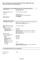 Предварительный просмотр 60 страницы Oki C941dn Material Safety Data Sheet