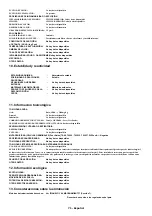 Предварительный просмотр 71 страницы Oki C941dn Material Safety Data Sheet