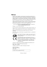 Preview for 2 page of Oki C9600n User Manual