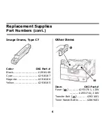 Preview for 7 page of Oki C9650n Handy Reference