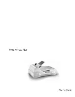 Oki CCS Copier Unit User Manual предпросмотр