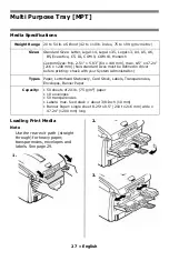 Preview for 27 page of Oki CX2033MFP Handy Reference