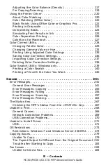 Preview for 8 page of Oki CX2731MFP Advance User Manual