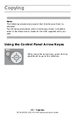 Preview for 12 page of Oki CX2731MFP Advance User Manual