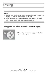 Preview for 27 page of Oki CX2731MFP Advance User Manual