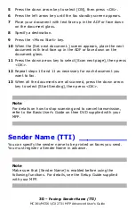 Preview for 30 page of Oki CX2731MFP Advance User Manual