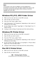 Preview for 106 page of Oki CX2731MFP Advance User Manual