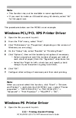 Preview for 112 page of Oki CX2731MFP Advance User Manual