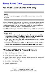 Preview for 134 page of Oki CX2731MFP Advance User Manual