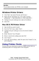 Preview for 136 page of Oki CX2731MFP Advance User Manual